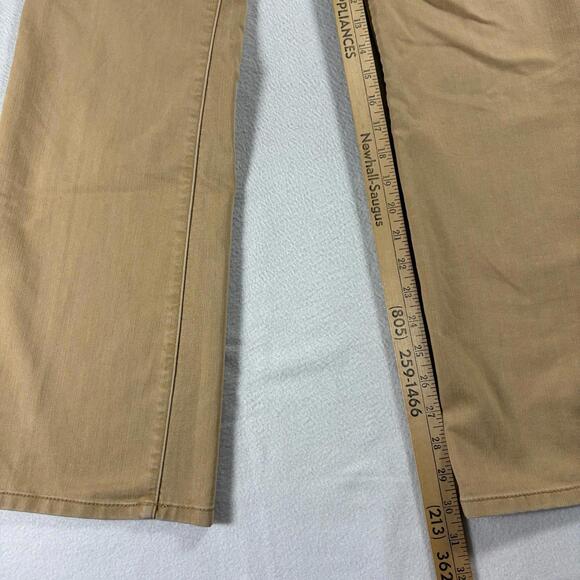 Chico’s Platinum Denim Womens Bootcut Jeans Tan Stretch Size 1.5 Regular 34x31 - Picture 2 of 7